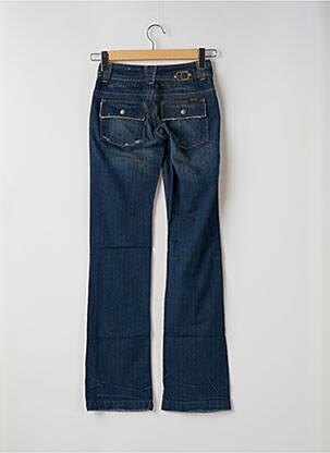 Jeans coupe droite taille normale taille normale bleu TEDDY SMITH femme