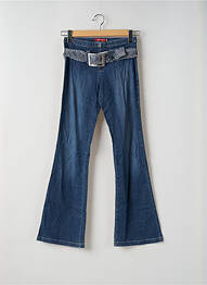 Jean coupe flare taille normale taille normale bleu TEDDY SMITH femme