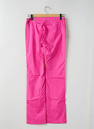Pantalon flare taille normale taille normale rose TIM BARGEOT femme