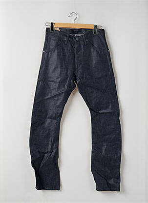 Jeans coupe droite tissage brut taille normale bleu WRANGLER homme