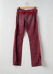 Pantalon droit rouge TEDDY SMITH pour femme seconde vue