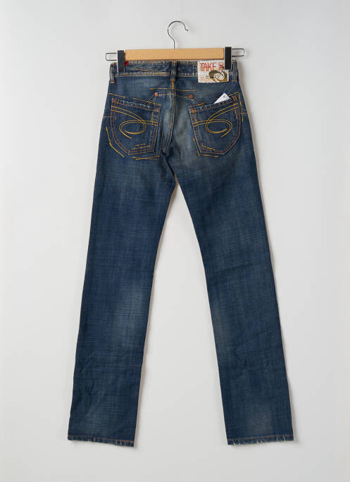 Jeans coupe droite taille normale taille normale bleu TAKE TWO femme