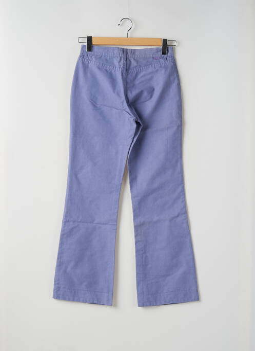 Jeans coupe droite violet TEDDY SMITH pour femme