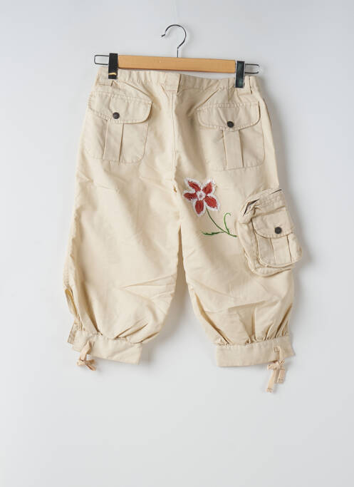 Pantacourt beige TEDDY SMITH pour femme