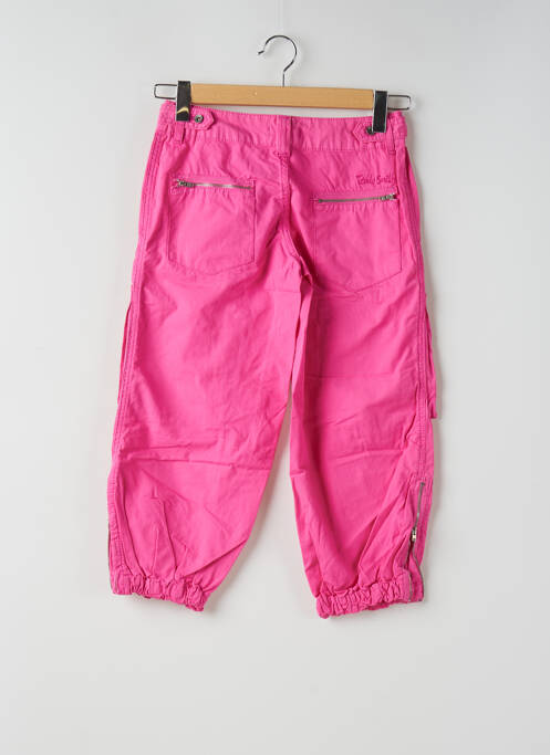 Pantacourt rose TEDDY SMITH pour femme