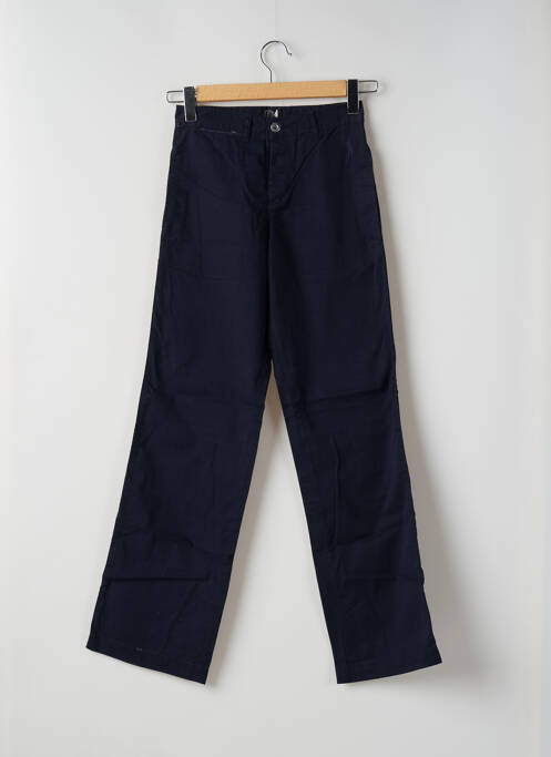 Pantalon chino bleu TEDDY SMITH pour femme