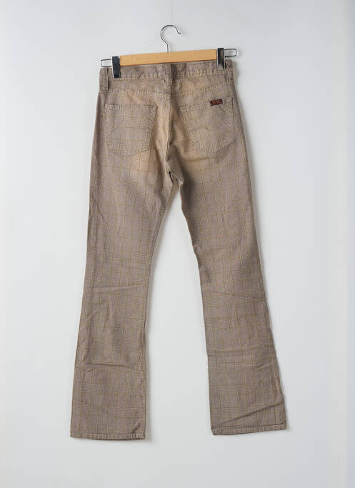 Pantalon flare beige TEDDY SMITH pour femme