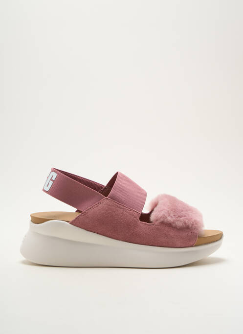 Sandales/Nu pieds rose UGG pour femme