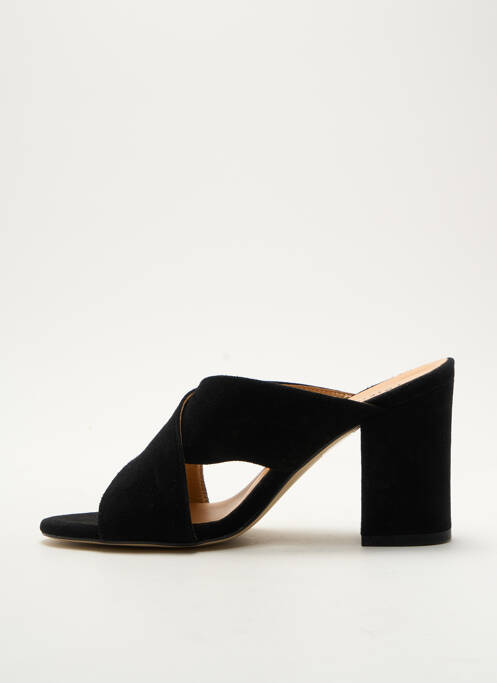 Mules/Sabots noir ROSEMETAL pour femme