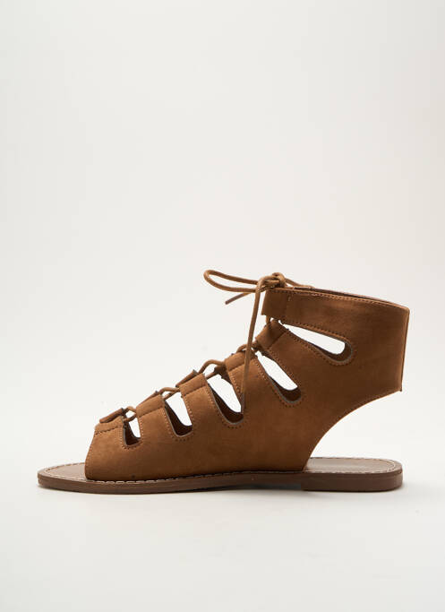 Sandales/Nu pieds marron LES P'TITES BOMBES pour femme