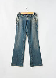 Jean coupe flare taille basse taille basse bleu MISS SIXTY femme