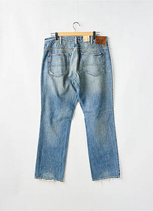 Jeans coupe droite effet usé délavé taille normale bleu RALPH LAUREN femme