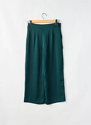 Pantalon 7/8 taille haute taille haute vert SWEED PARIS femme