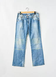 Jeans coupe large taille normale taille normale bleu TAKE TWO femme
