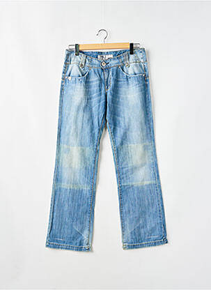 Jeans coupe large taille normale taille normale bleu TAKE TWO femme