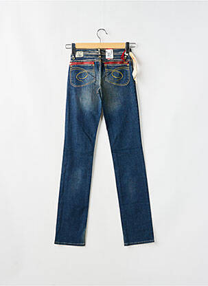 Jeans coupe droite stretch taille basse bleu TAKE TWO femme