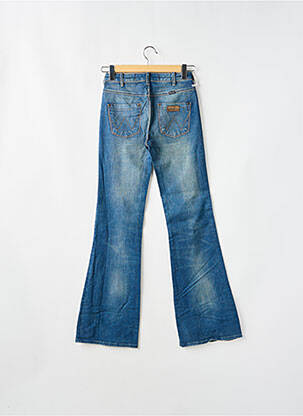 Jean coupe flare stretch taille normale bleu WRANGLER femme