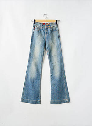Jean coupe flare stretch taille haute bleu LTB femme