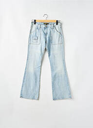 Jean coupe flare taille basse taille basse bleu RWD femme