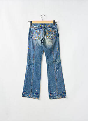 Jean coupe flare taille basse taille basse bleu RWD femme