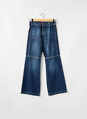 Jean coupe flare taille normale taille normale bleu RWD femme