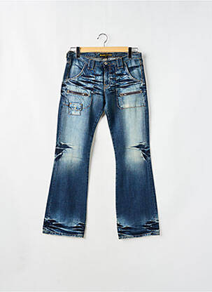 Jean coupe flare taille normale taille normale bleu RWD femme