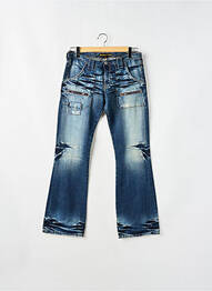 Jean coupe flare taille normale taille normale bleu RWD femme