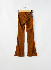 Pantalon flare marron REIKO pour femme seconde vue