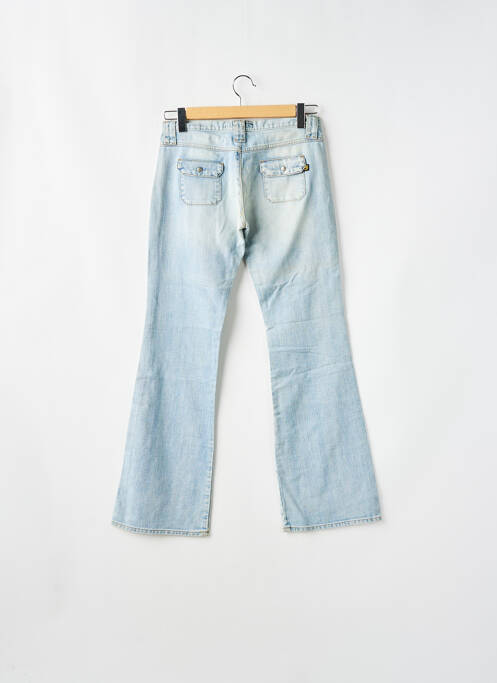 Jean coupe flare bleu RWD pour femme