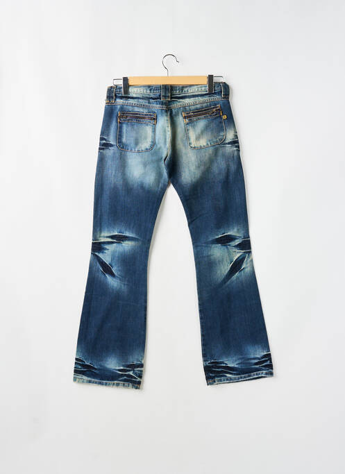 Jean coupe flare bleu RWD pour femme