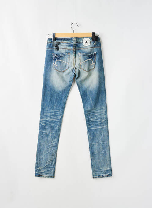 Jeans coupe slim bleu ONE GREEN ELEPHANT pour femme