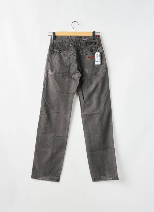 Pantalon droit gris TAKE TWO pour femme