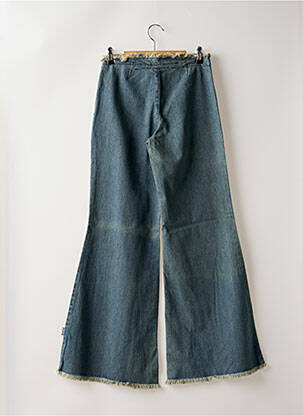 Jean coupe flare taille normale taille normale bleu DDP femme