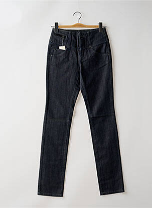 Jeans coupe droite stretch taille normale bleu ESPRIT femme