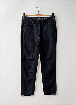Jeans coupe slim tissage brut taille normale bleu ESPRIT femme