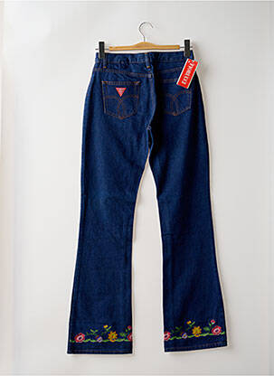Jean coupe flare taille normale taille normale bleu FIORUCCI femme