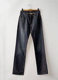 Jeans coupe droite fermeture boutonnée sur le devant taille normale bleu LEE homme