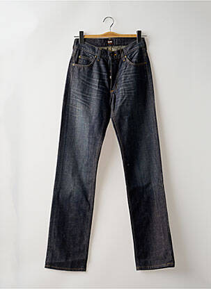 Jeans coupe droite fermeture boutonnée sur le devant taille normale bleu LEE homme