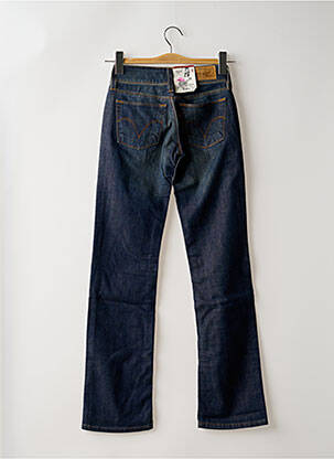 Jeans coupe droite stretch taille basse bleu LEVI'S femme