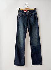 Jeans coupe droite bleu LEVIS pour femme seconde vue