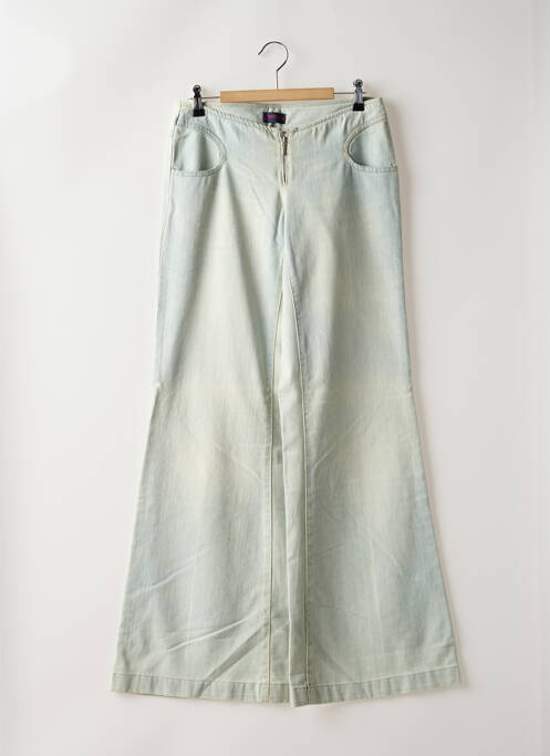 Jean coupe flare taille basse taille basse bleu CIMARRON femme