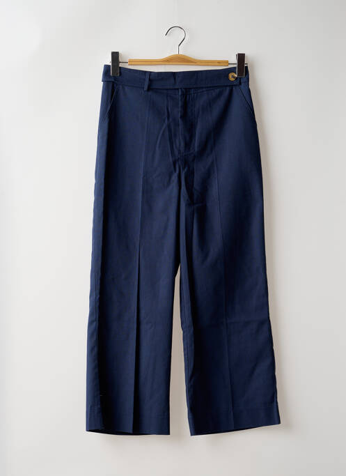 Pantalon 7/8 bleu GRACE & MILA pour femme