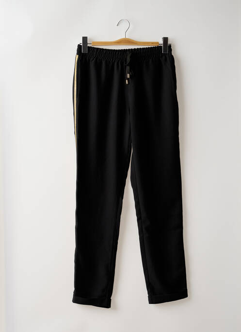 Pantalon droit noir LA FEE MARABOUTEE pour femme