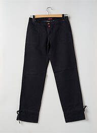 Jeans coupe droite taille normale taille normale noir BE YOU K femme