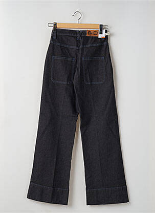 Jeans coupe droite fermeture zippée sous rabat boutonné taille normale noir CHEAP MONDAY homme