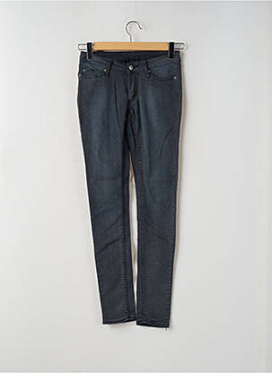 Jeans coupe slim stretch taille normale gris CHEAP MONDAY femme