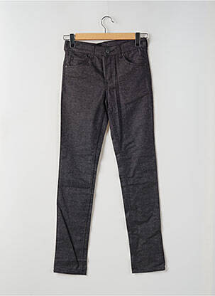Jeans coupe slim taille normale taille normale noir CHEAP MONDAY femme
