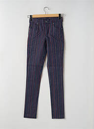 Pantalon slim stretch taille normale bleu CHEAP MONDAY femme