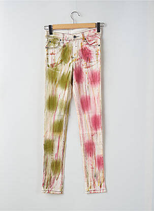 Pantalon slim stretch taille normale vert CHEAP MONDAY femme