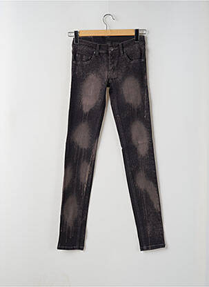 Jeans coupe slim stretch taille normale gris CHEAP MONDAY femme